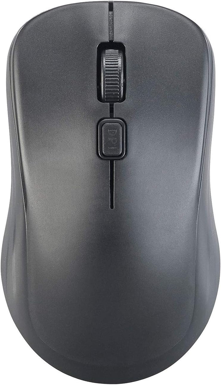 Funktastatur und Maus: Ergonomische Funk-Tastatur-Maus-Kombination, 2,4 GHz, 10 m Reichweite (Funk T