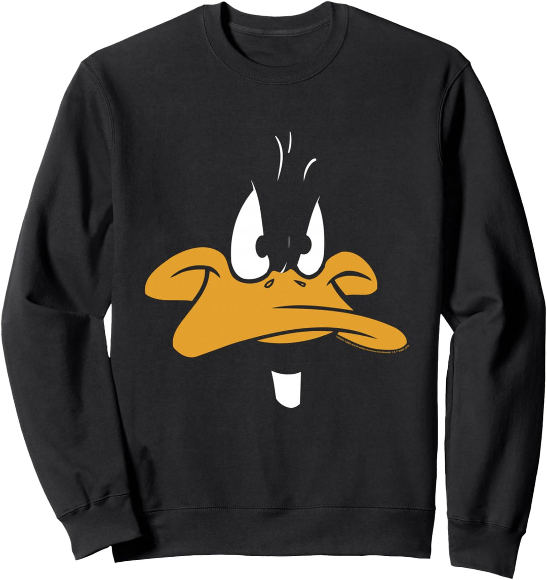 Looney Tunes Daffy Duck Big Face Sweatshirt