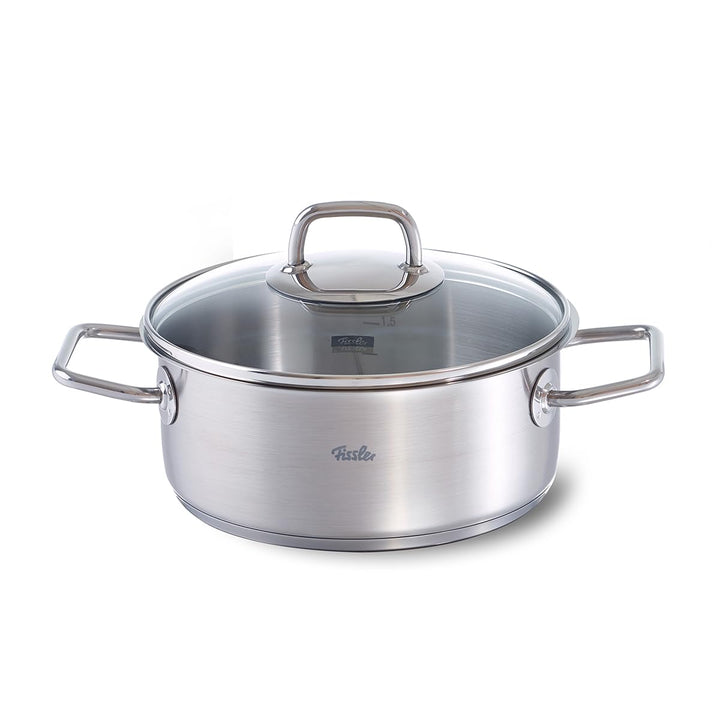 Fissler Viseo 20cm 084-127-20-001/0 Bratentopf, Edelstahl, 20 cm, 32.0x27.0x15.5 cm