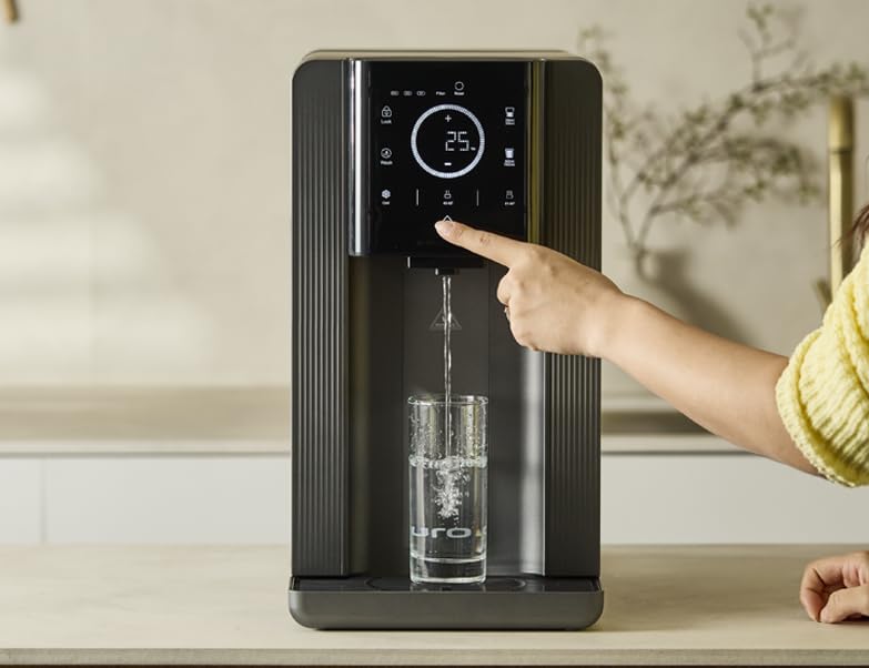 Hurom Wasserreiniger | All-in-One (Kalt-, Warm- & Heisswasser) | 3-Stufen-Filtersystem (RO/PAC/CF) |