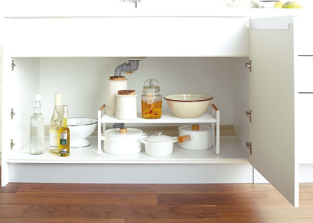 Kitchen storage shelf - Tosca - white