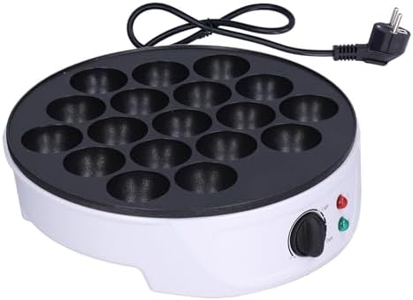 Wakects Elektrische Takoyaki-Maschine 18 Löcher 750 W Non-Stick Küchen Elektrische Maschine zweiseit