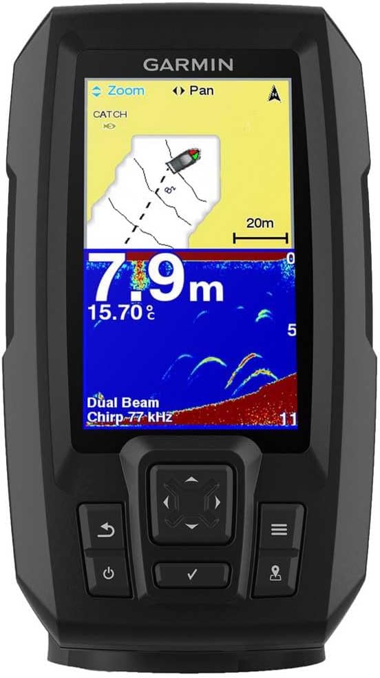 Garmin Striker Plus 4 Chirp-Fishfinder Striker Plus 4 Chirp-Fishfinder, Schwarz, OneSize,