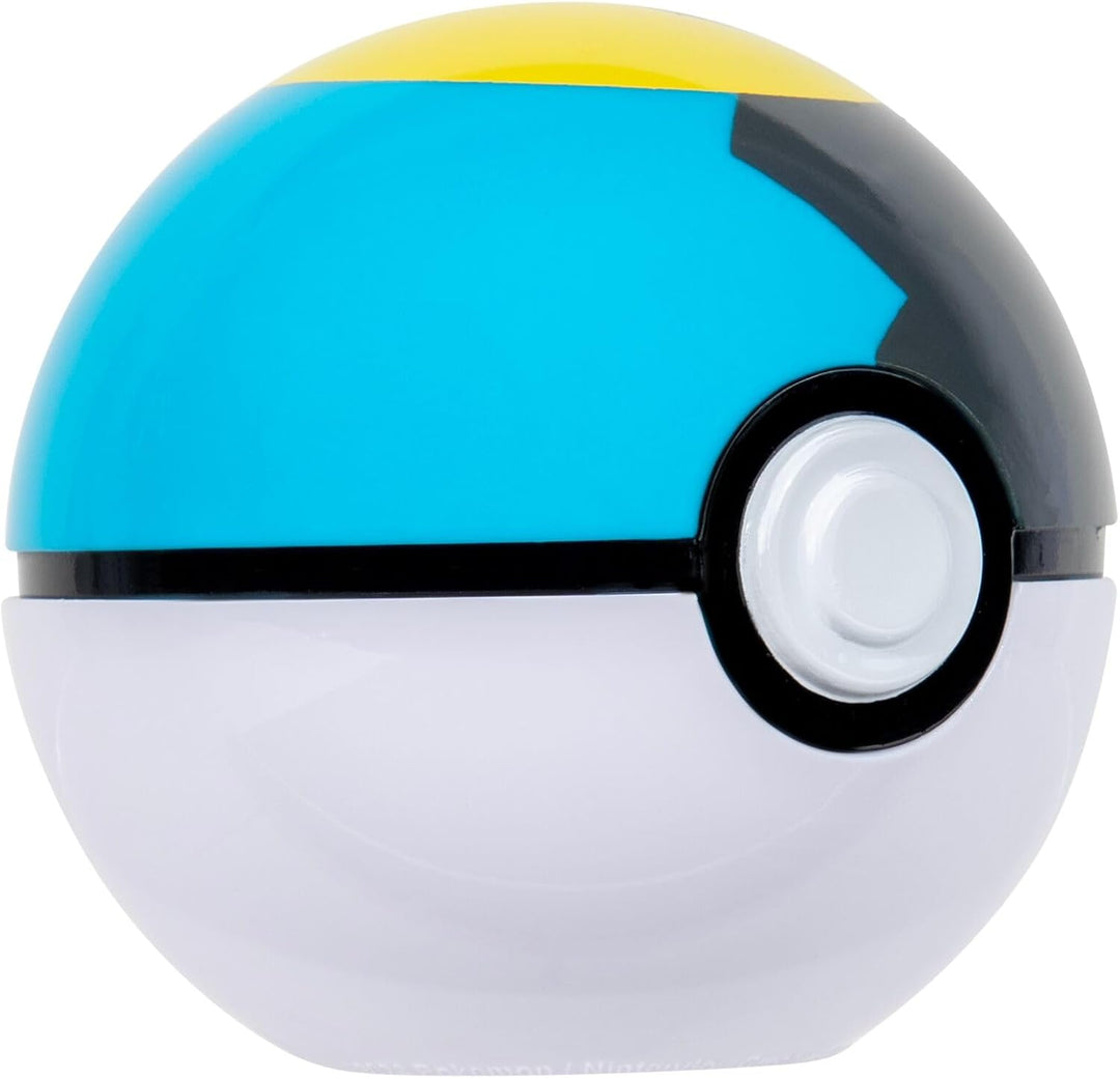 Pokémon PKW4160 - Clip ‘N’ Go Endivie und Ultraball – inkl. 5 cm Spielfigur und Pokéball, offizielle