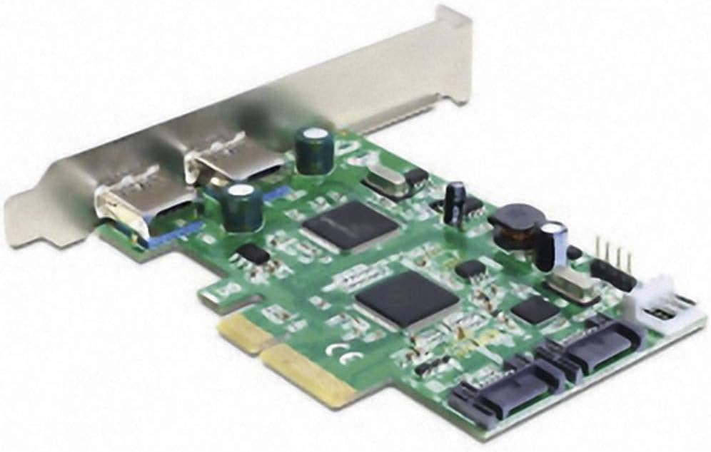 Delock 89359 2 Port USB 3.2 Gen 1-Controllerkarte USB-A PCIe