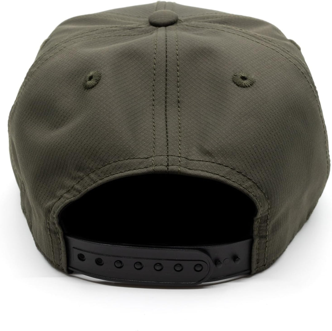 Hand und Feuer Snapback Cap Wild Dunkelgrün Ripstop One Size