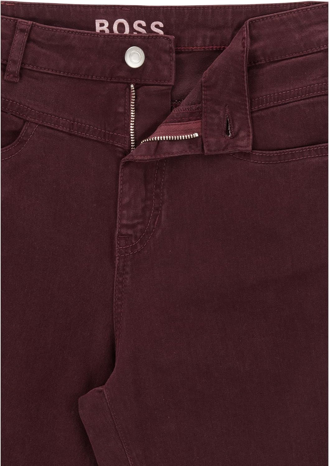 BOSS Damen Jeans 25 Dunkelrot, 25 Dunkelrot