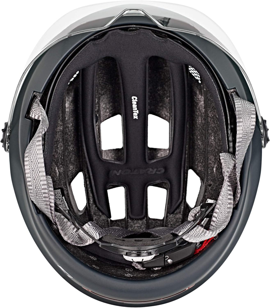 Cratoni Evo Fahrradhelm schwarz 1size, 1size