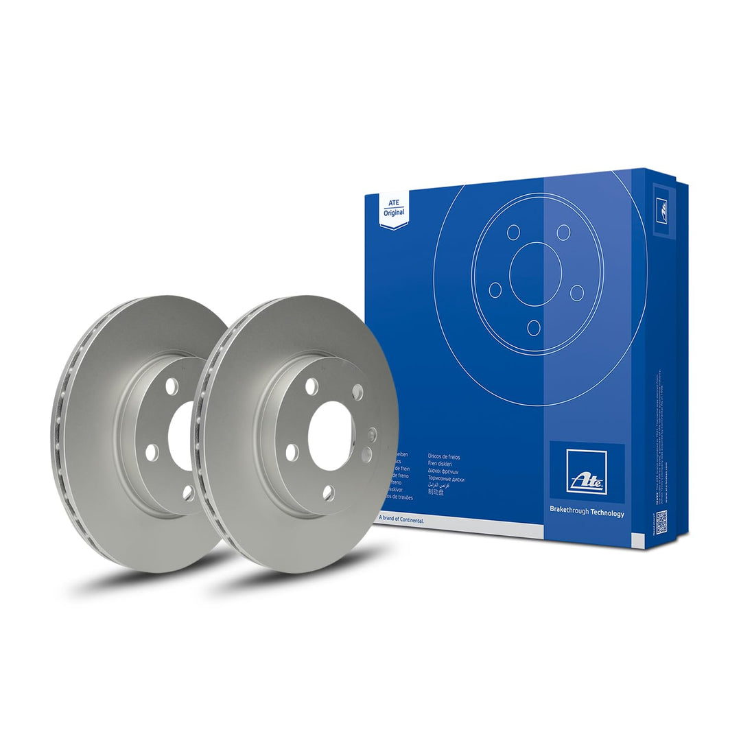 ATE Original Bremsscheibe - 2 Bremsscheiben - 24.0122-0232.1 - ECE-R90 Strassenzulassung