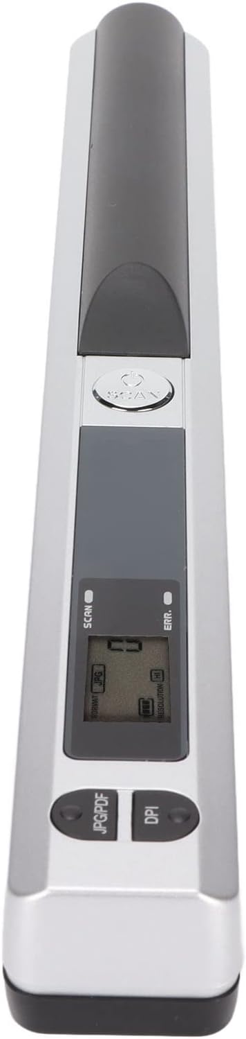 ciciglow Dokumentenscanner, 300 600 900 DPI A4 Tragbarer Handscanner Speicherkartenspeicher Quittung