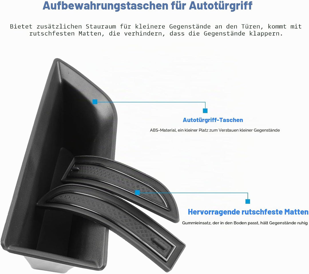 CDEFG Kompatibel mit Renault Austral E-Tech Hybrid 2022-2024 2025 Auto Aufbewahrungsbox Austral Auto