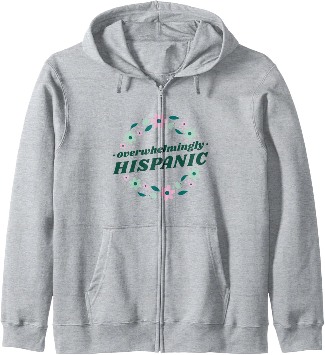 Überwältigend hispanisch l Niedliche florale lateinische Kapuzenjacke