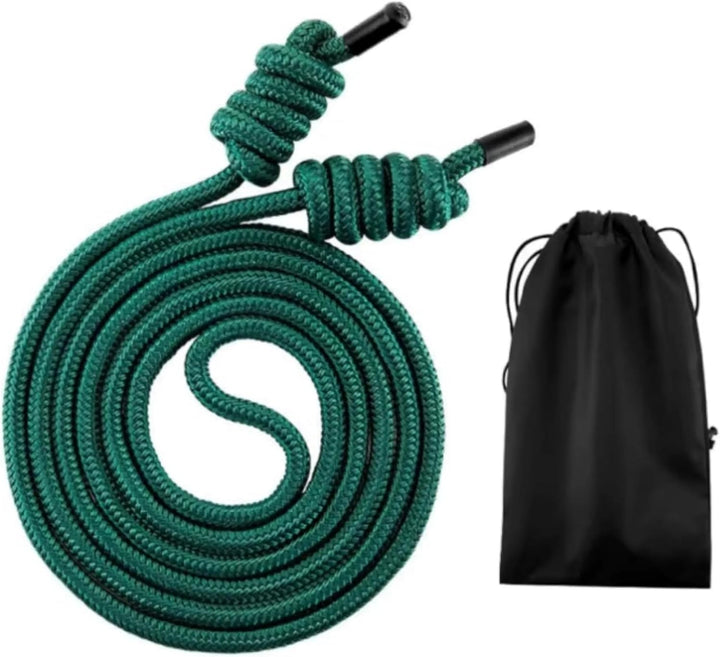 Rope Flow Springseil Multifunktional, 280cm Länge, extra robustes und griffiges Material Grün, Grün
