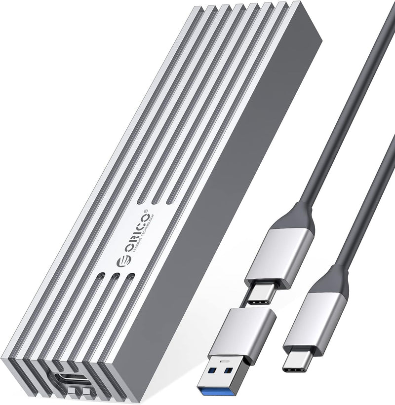 ORICO M.2 NVMe SSD Gehäuse auf USB-C PCIe Adapter 10 Gbps USB3.2 Gen2 für NVMe M-Key/M+B Key SSD 223