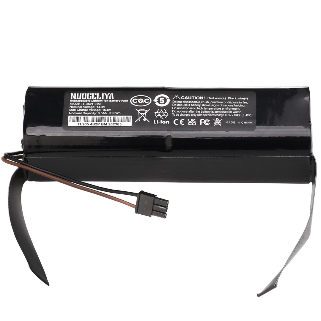 Für Eufy RoboVac X8, RoboVac X8 Hybrid, RoboVac X8 14.4V 6500mAh Ersatzakku Staubsauger Robotic Vacu