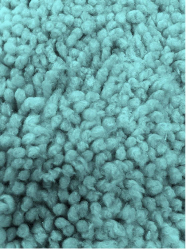 EXKLUSIV HEIMTEXTIL Badvorleger Duschvorleger Badteppich Bettvorleger 65 x 110 cm XL Flausch Aqua, A