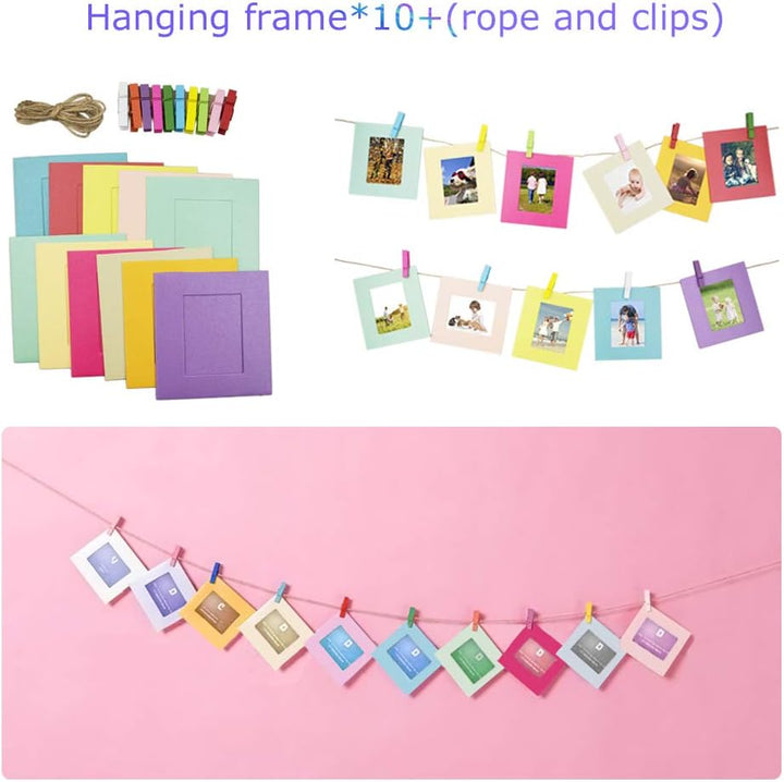 MUZIRI KINOKOO Fuji Mini 11 Zubehörpakete kompatibel für Fuji Mini 11 Schutzhülle mit 8 Zubehör-Kame