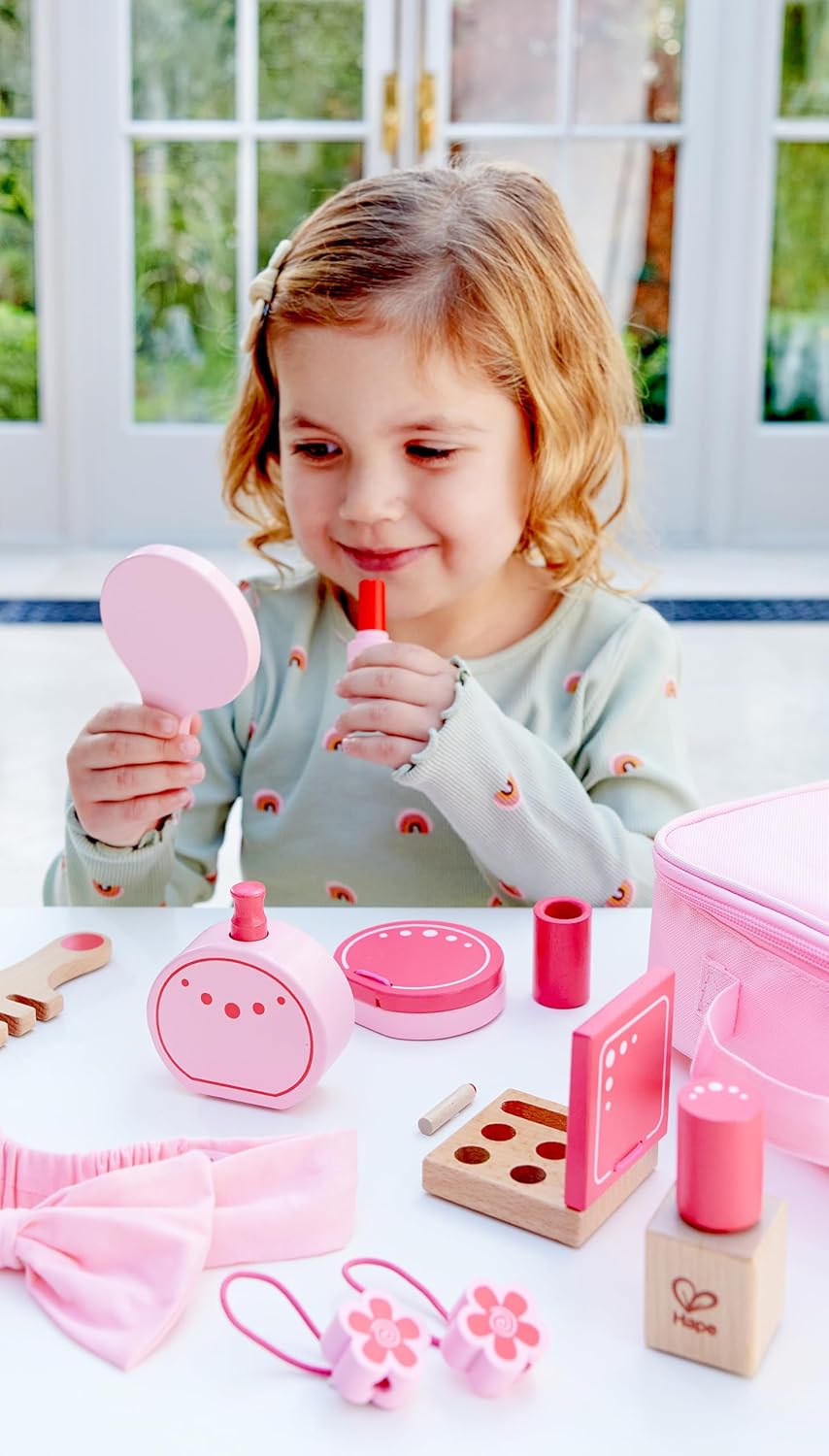 Hape Beauty-Kollektion, Rollenspiel-Set Beauty, ab 3 Jahren, rosa