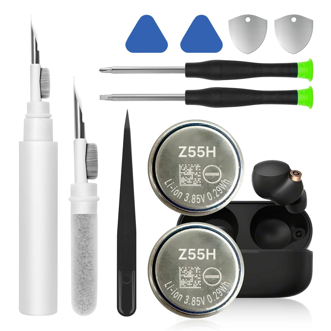 𝟮𝟬𝟮6 𝗡𝗲𝘄 𝗨𝗽𝗴𝗿𝗮𝗱𝗲𝘀 2er-Pack Z55H 75-mAh-Akku, kompatibel mit Sony Headset WF-1000XM4, Truly Wireless