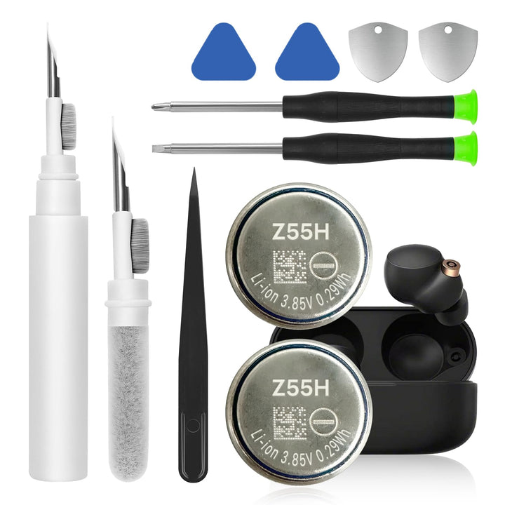 𝟮𝟬𝟮6 𝗡𝗲𝘄 𝗨𝗽𝗴𝗿𝗮𝗱𝗲𝘀 2er-Pack Z55H 75-mAh-Akku, kompatibel mit Sony Headset WF-1000XM4, Truly Wireless
