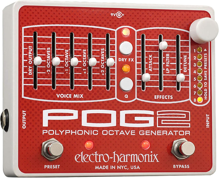 Electro-Harmonix POG 2, Polyphonic Octave Generator