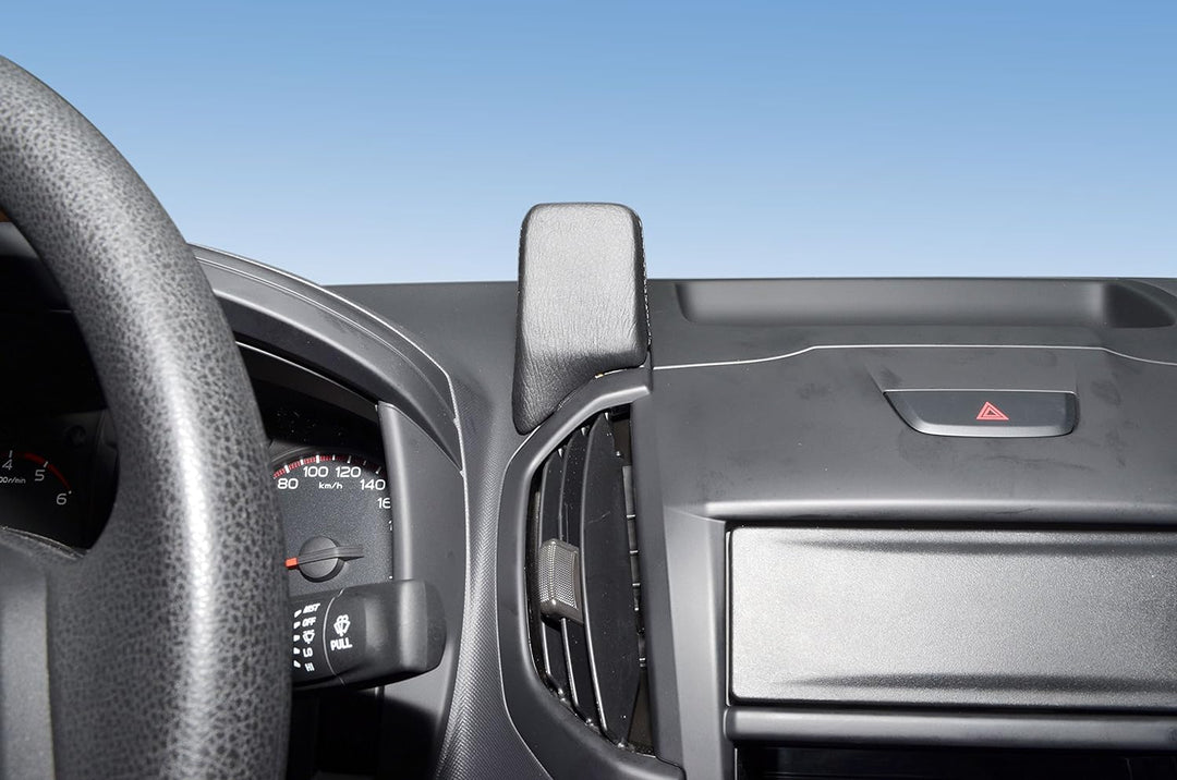 KUDA 5555 Halterung Kunstleder schwarz für Isuzu D-Max (2. Gen) ab 2012, 5555