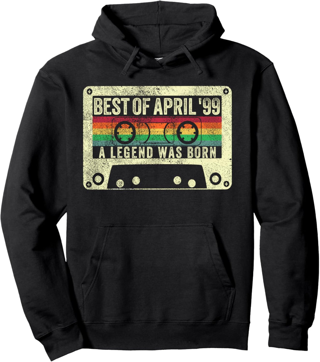Best Of April 1999 23. Geburtstag Geschenk 23 Years Old Born Pullover Hoodie