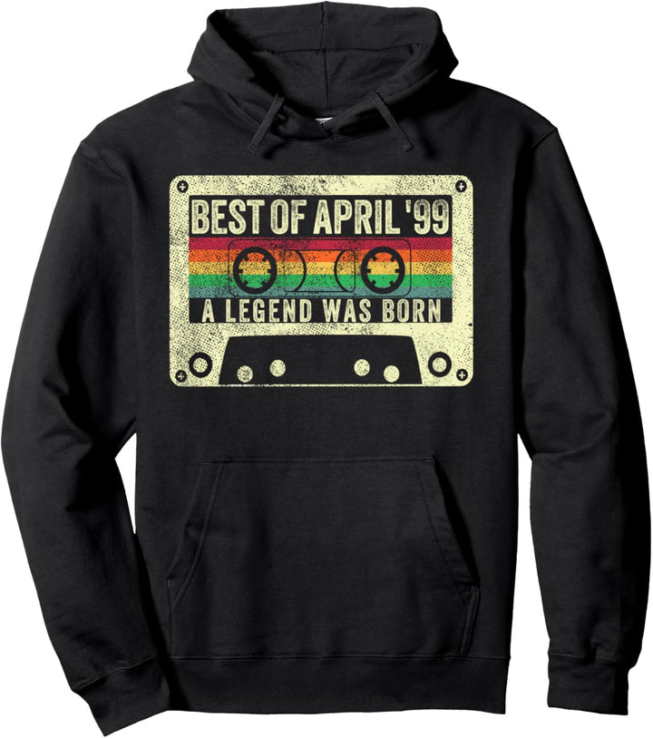 Best Of April 1999 23. Geburtstag Geschenk 23 Years Old Born Pullover Hoodie