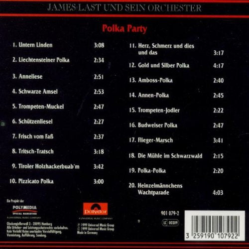 Polka Party, Audio-CD