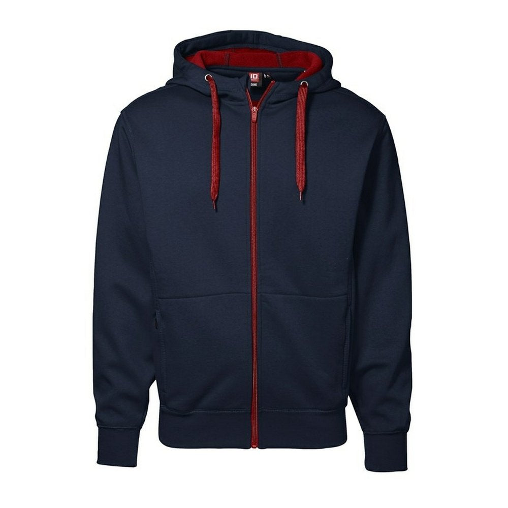 Herren Bonded Jacke mit Fleece (M, navy)
