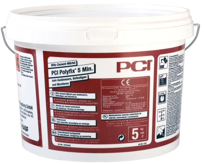 PCI POLYFIX, Blitz-Zement-Mörtel, 5 kg
