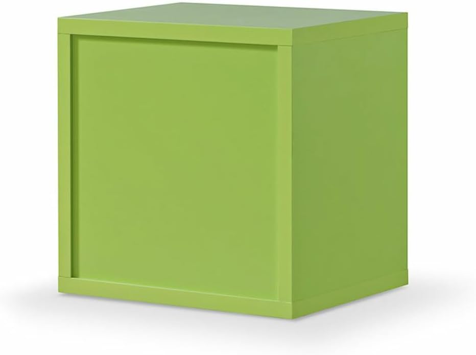 moebel-dich-auf Standregal Cube 1er Regallwürfel, Montage per Click-System Werkzeuglos (grün), Grün