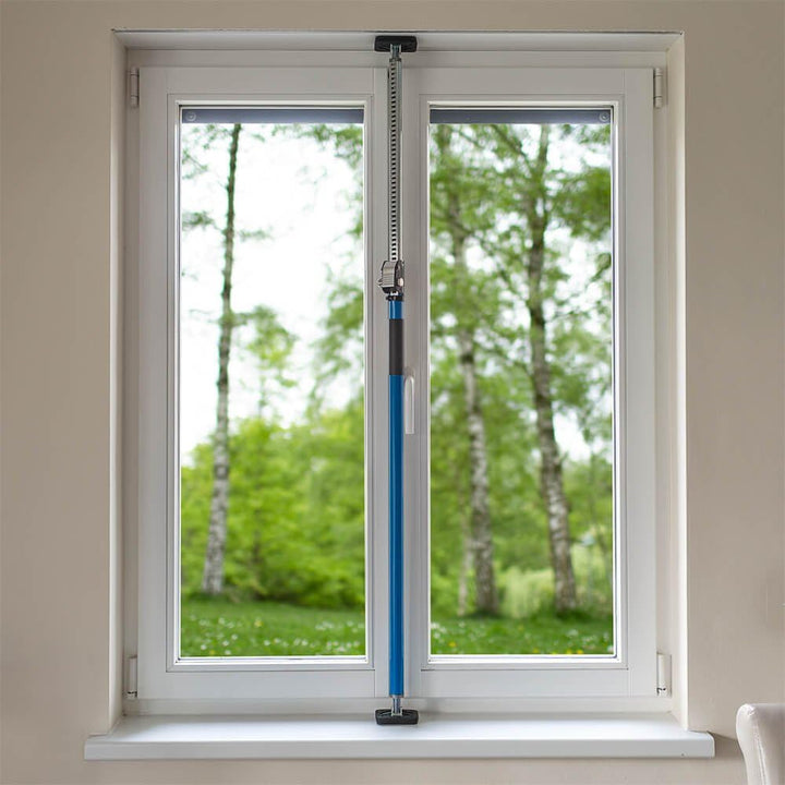 ALLEGRA Sicherungsstange für die Fenstersicherung und Türsicherung, Einbruchschutz für Fenster und T