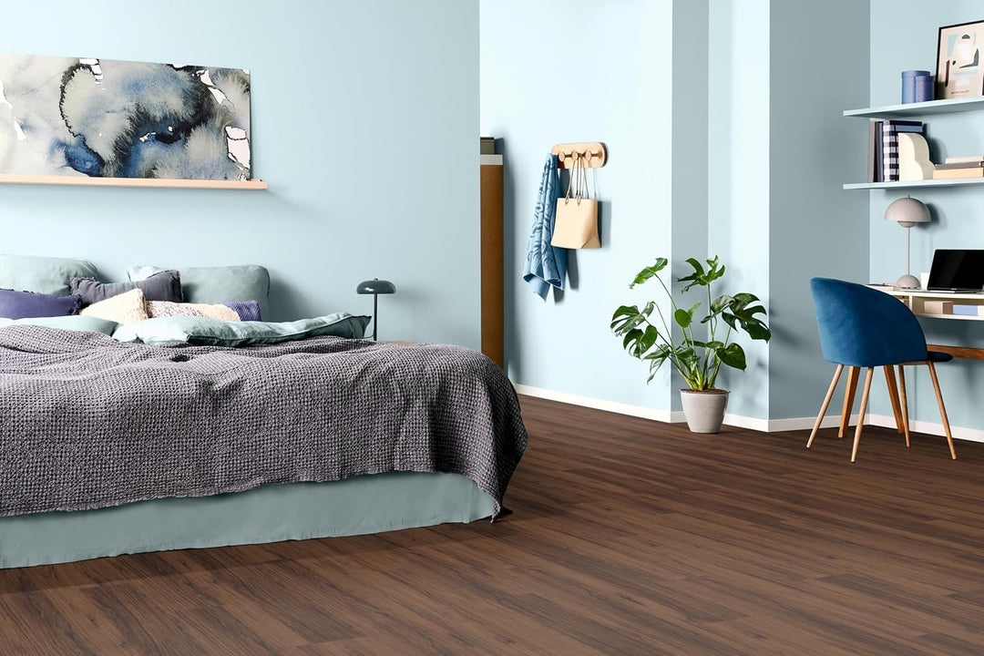 EGGER NatureSense Laminat EL1307 Warmia Nussbaum braun 1292x193x8mm (1,995m²) 1,995m² | Boden, 1,995