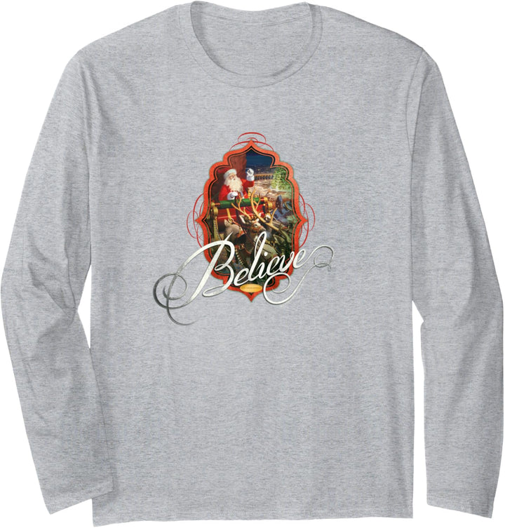 The Polar Express Believe Weihnachten Langarmshirt