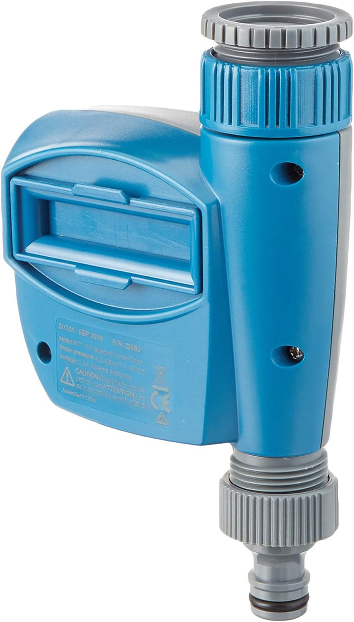 Hunter Batteriebetriebene Bluetooth Timer Station mit App Steuerung, Grau-Blau