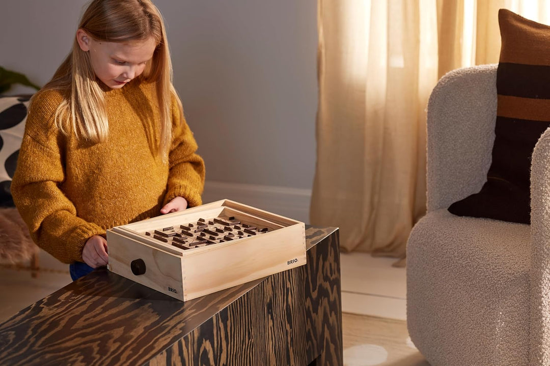 BRIO 34000 Labyrinth - Der schwedische Geschicklichkeits-Klassiker - Für Kinder ab 6 Jahren Klassisc