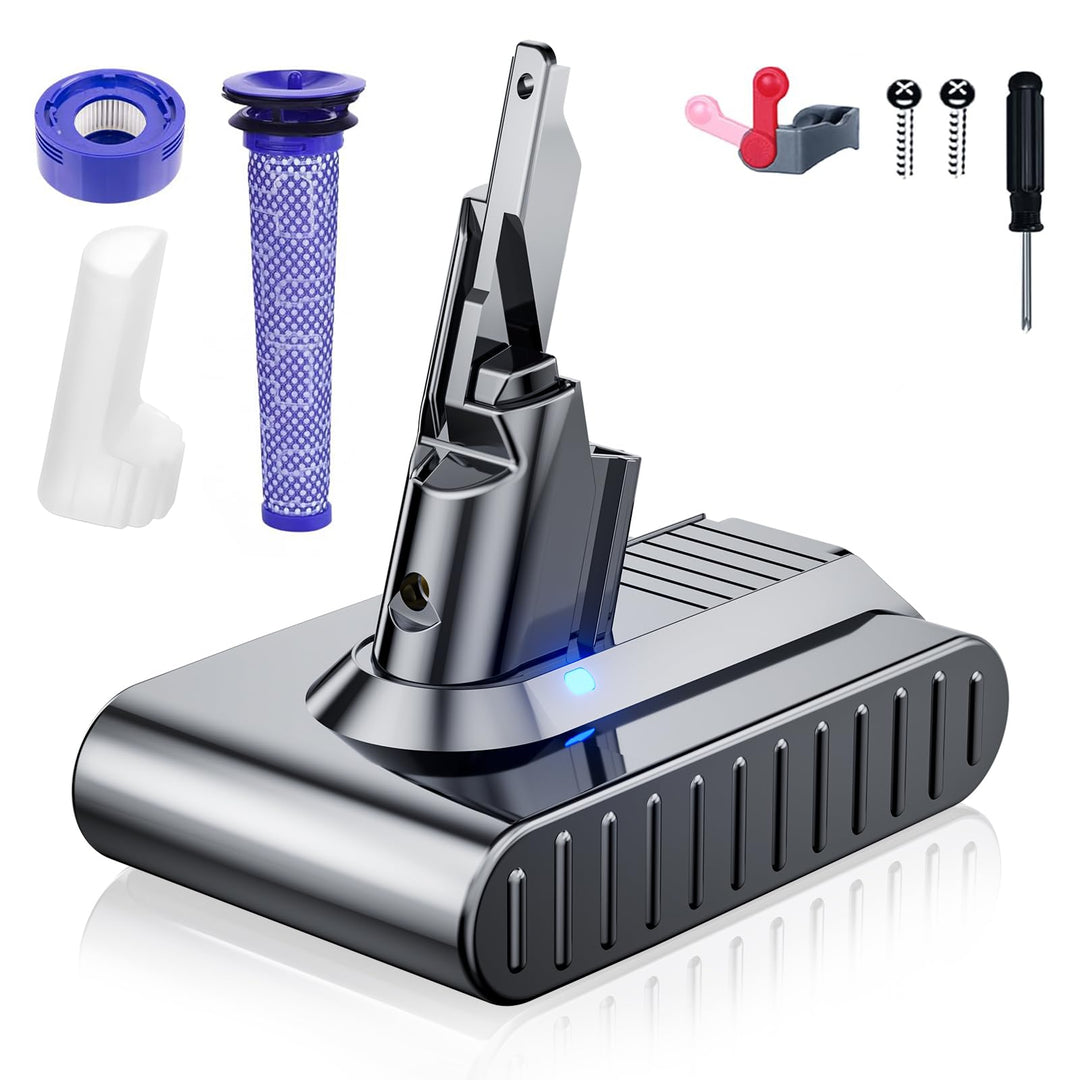 V7 Akku für Dyson, Ersatzakku für Dyson SV11 Kompatibel mit V7 SV11 Animal Motorhead Trigger Fluffy