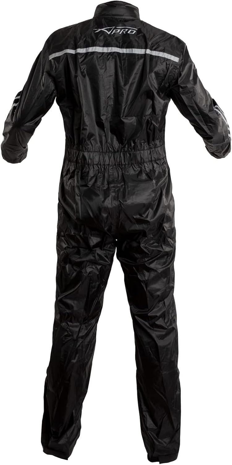 Regenkombi Regenjacke Motorrad Regenhose Wasserdicht Regenanzug Silber S S Silber, S Silber
