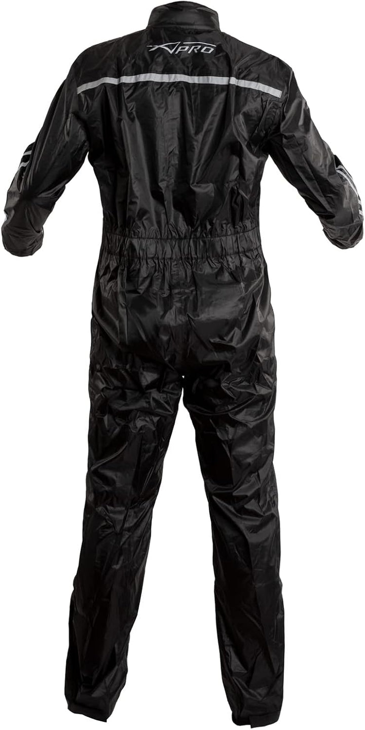Regenkombi Regenjacke Motorrad Regenhose Wasserdicht Regenanzug Silber S S Silber, S Silber