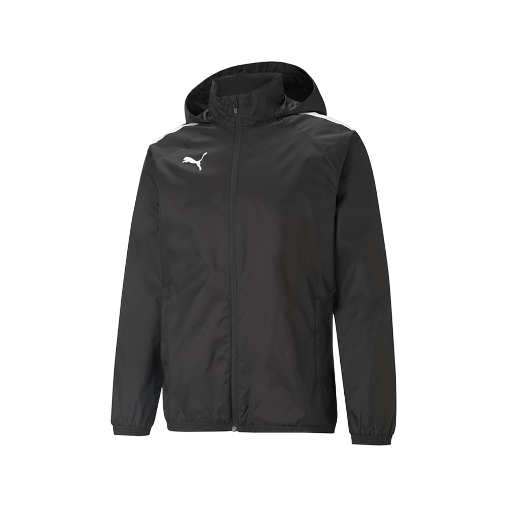 PUMA Herren All Weather Jacket TeamLIGA Allwetterjacke XS Schwarz/Schwarz, XS Schwarz/Schwarz