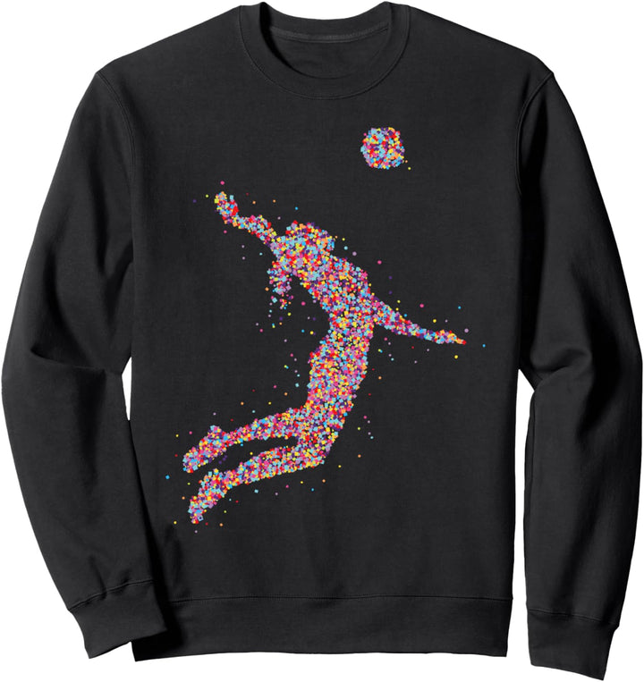 Volleyball Beachvolleyball Geschenkidee Sweatshirt