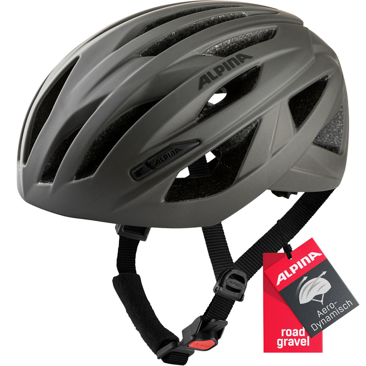 ALPINA Path Helm grau 51-56 cm, 51-56 cm