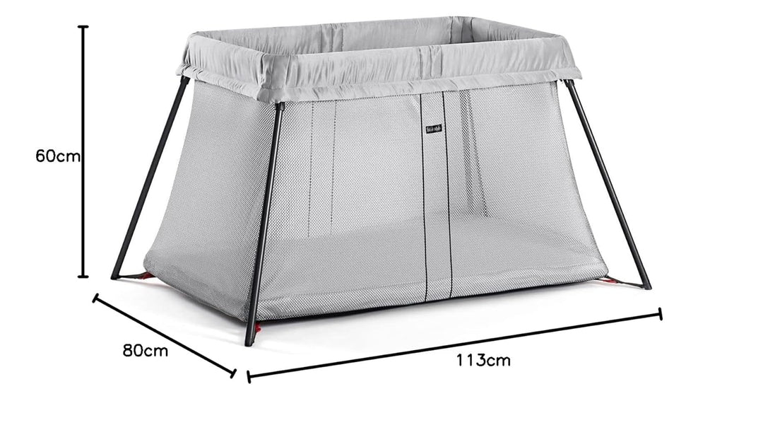 BabyBjörn Reisebett Light, Silber Reisebett Light Silber, Reisebett Light Silber