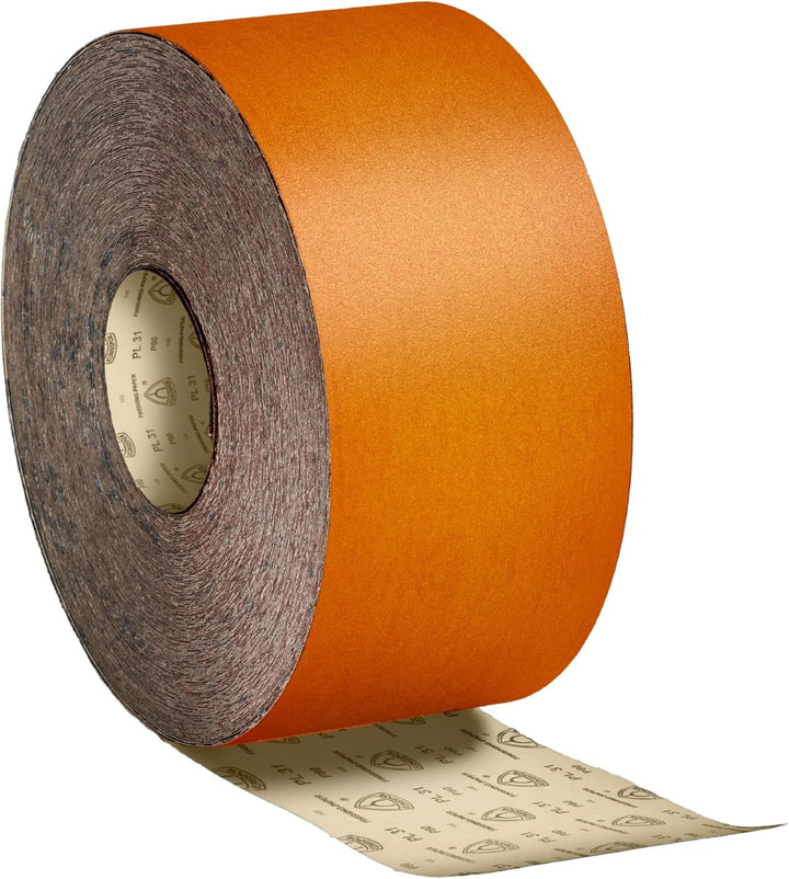 Klingpsor 3229 PL 31 B Schleifmittelrollen mit Papierunterlage, 115x50000 - Korn 240 Korn 240 115X50