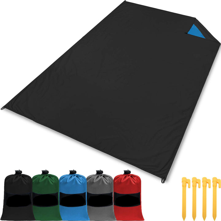 gipfelsport Picknickdecke - Outdoor Picknick Decke I Stranddecke, wasserdicht, waschbar, sandfrei I