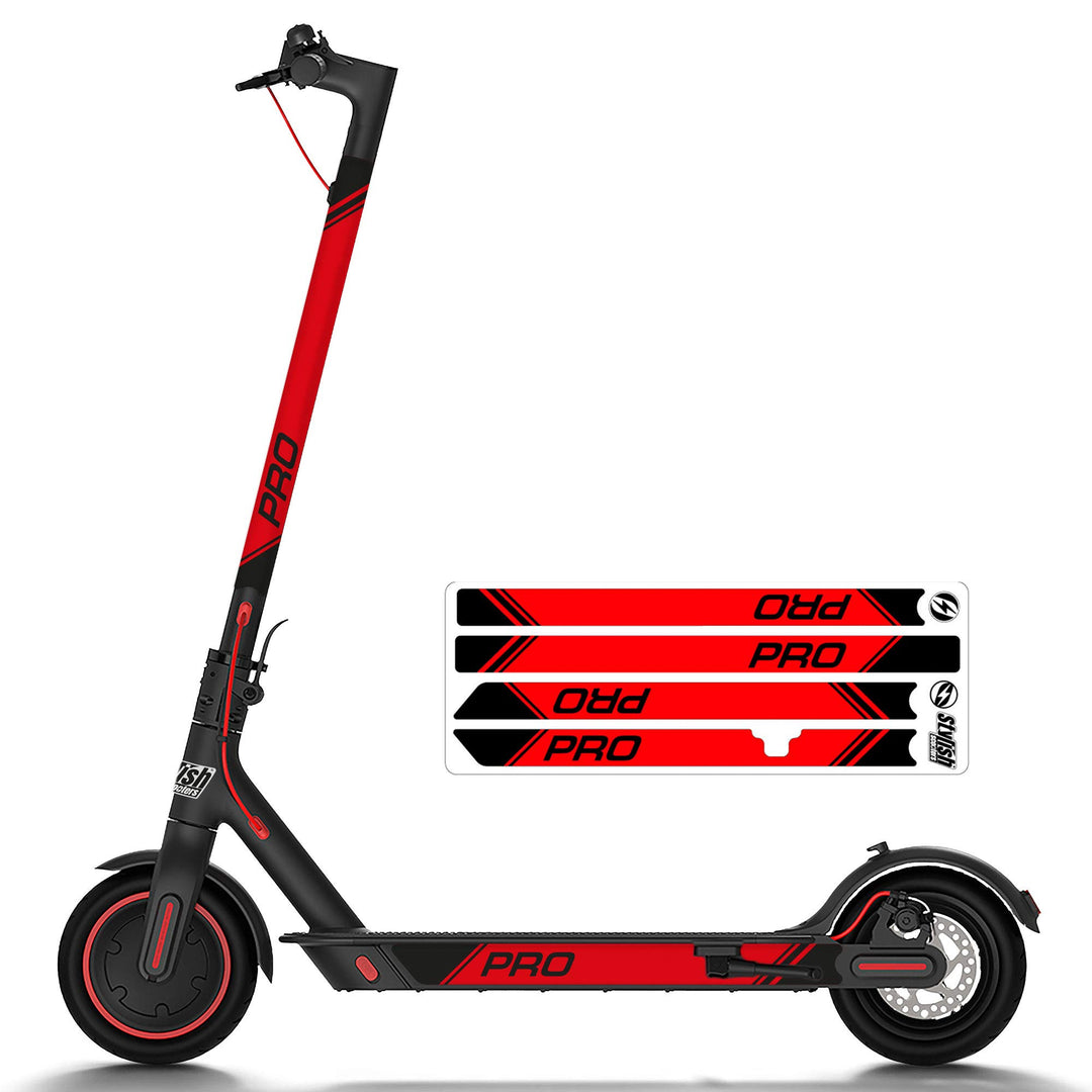 STYLISH SCOOTERS Xiaomi M365 Aufkleber, reflektierend, geeignet für Xiaomi M365 Pro, S1, Essential u