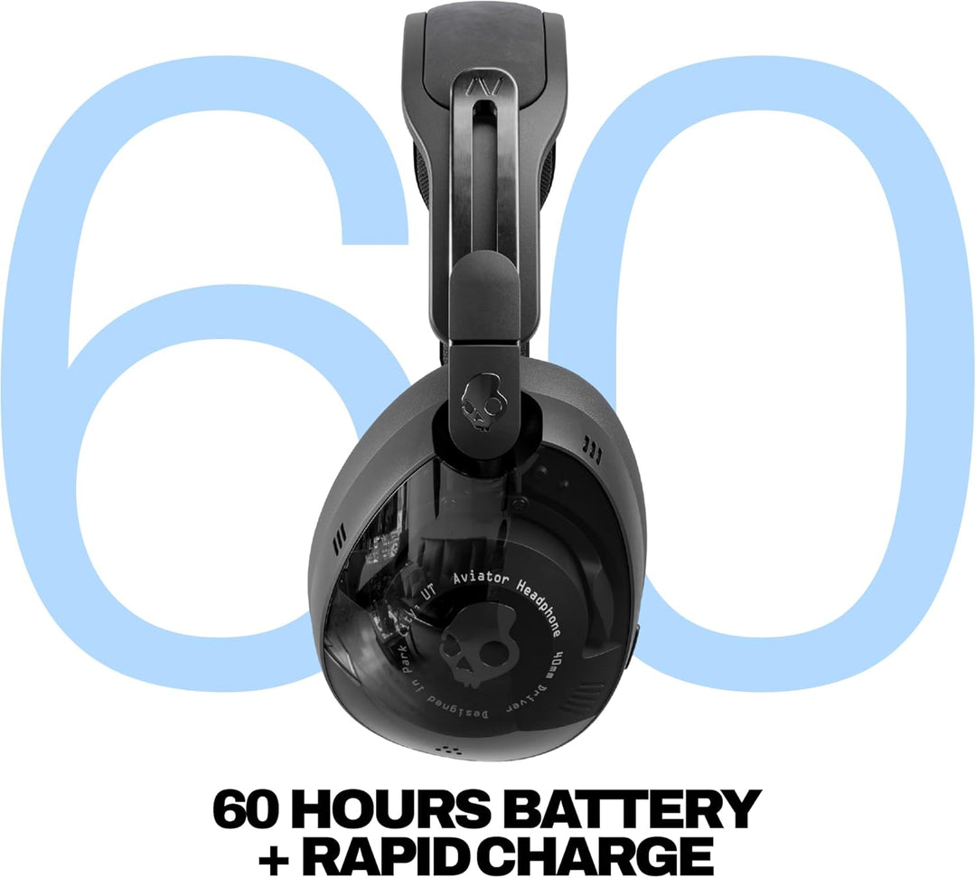 Skullcandy Aviator 900 ANC kabelloser Over-Ear-Bluetooth-Kopfhörer, THX Spatial Audio mit Head Track