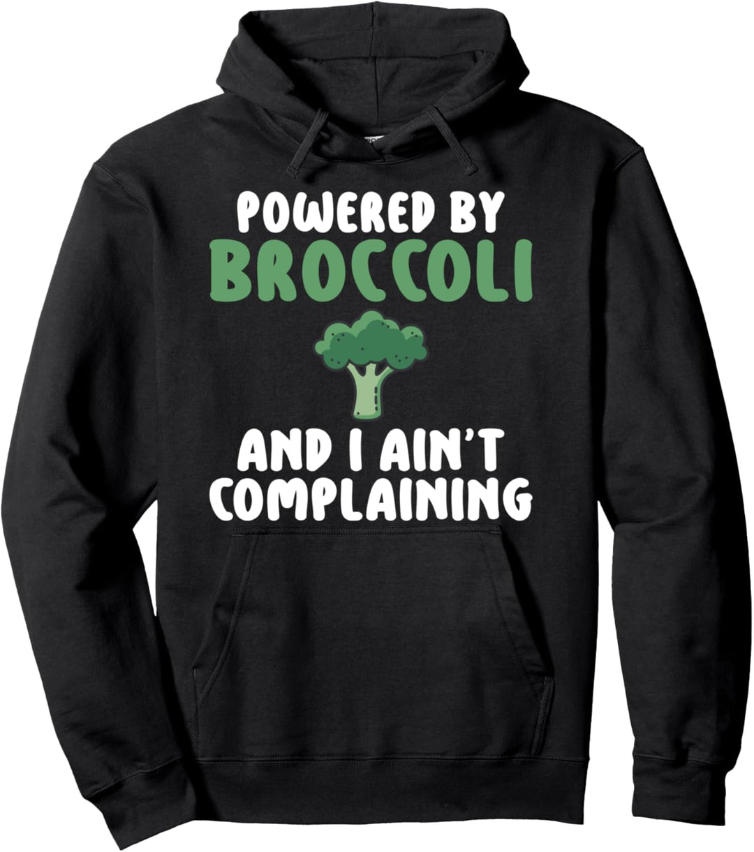 Präsentiert von Brokkoli und ich kann mich nicht beschweren Veggie Lover Vegan Pullover Hoodie