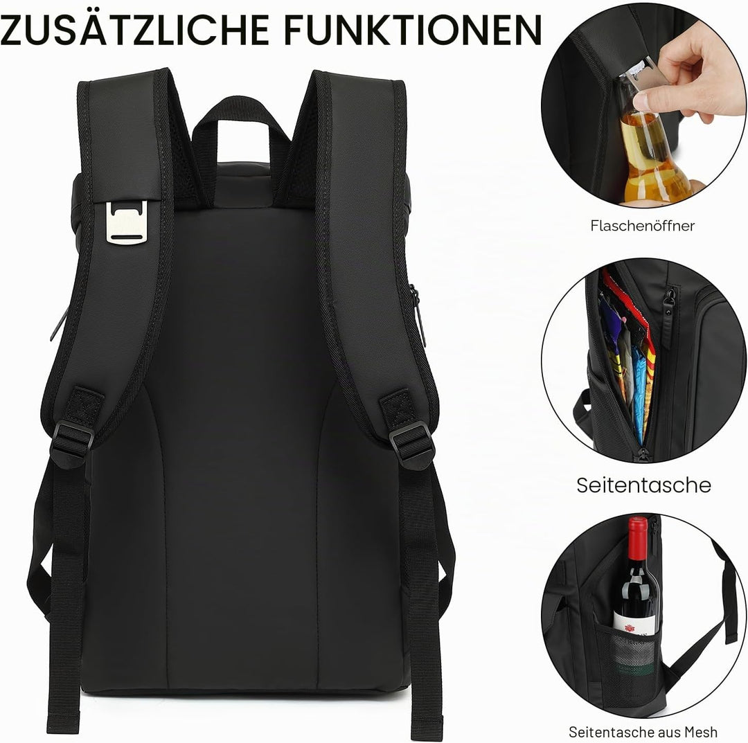 TUGUAN Kühlrucksack 30L Gross Kühltasche Picknickrucksack Isolierte Thermo Rucksack für Camping, Wan